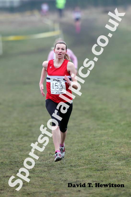 No 153, Senior Womens, North East Harrier League, Wrekerton, Gateshead.